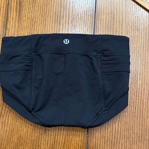 lululemon athletica Women's Black Athletic Shorts